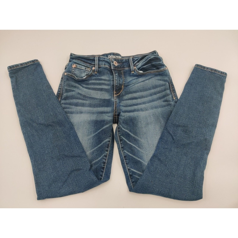 Denizen from Levis Modern Skinny Jeans Blue Medium Wash W26 L32 Stretch Womens 2
